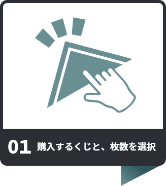 購入するくじを選択